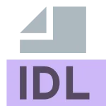 File Idl SVG Icon